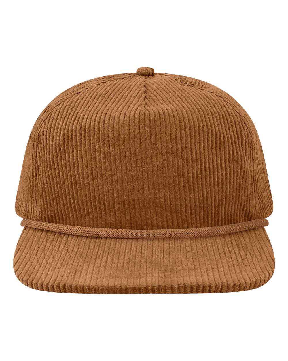LOCALE Five-Panel Rope Cap. WILSON - Camel Corduroy