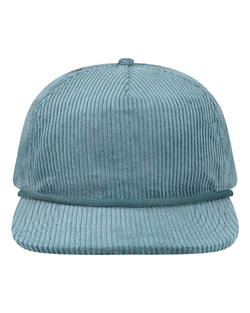 LOCALE Five-Panel Rope Cap. WILSON - Lake Blue Corduroy