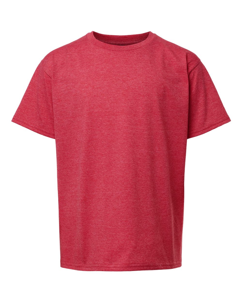 Gildan Youth Light Cotton T-Shirt. 3000B - Heather Red