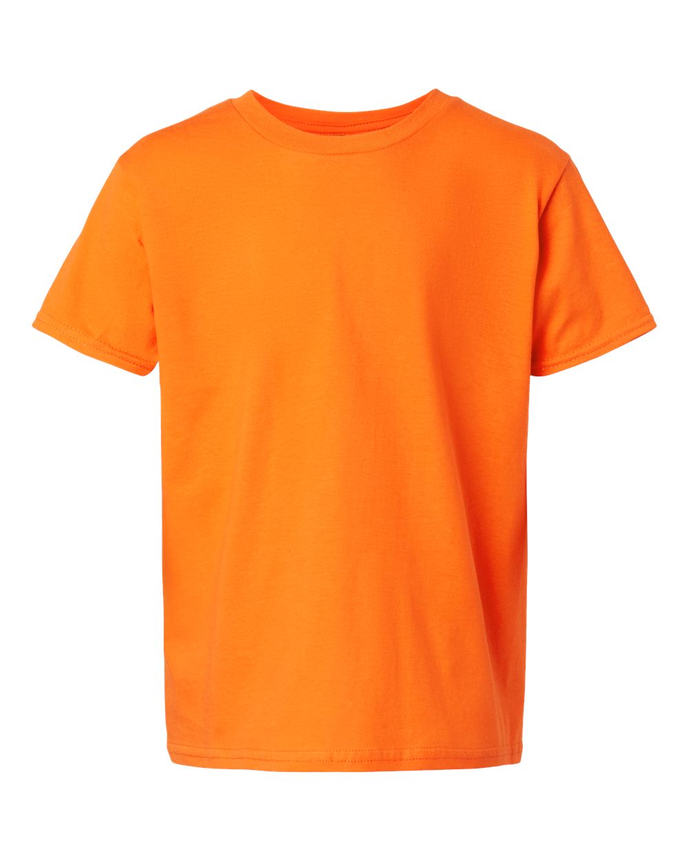 Gildan Youth Light Cotton T-Shirt. 3000B - Safety Orange