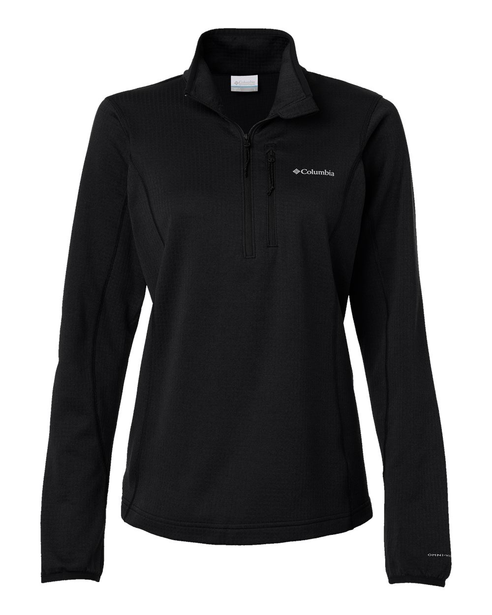 Columbia Women's Essential Hike™ Grid Fleece Half-Zip Pullover. 213624 - Black