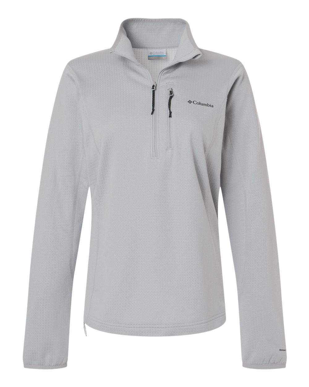 Columbia Women's Essential Hike™ Grid Fleece Half-Zip Pullover. 213624 - Columbia Grey/ Columbia Grey