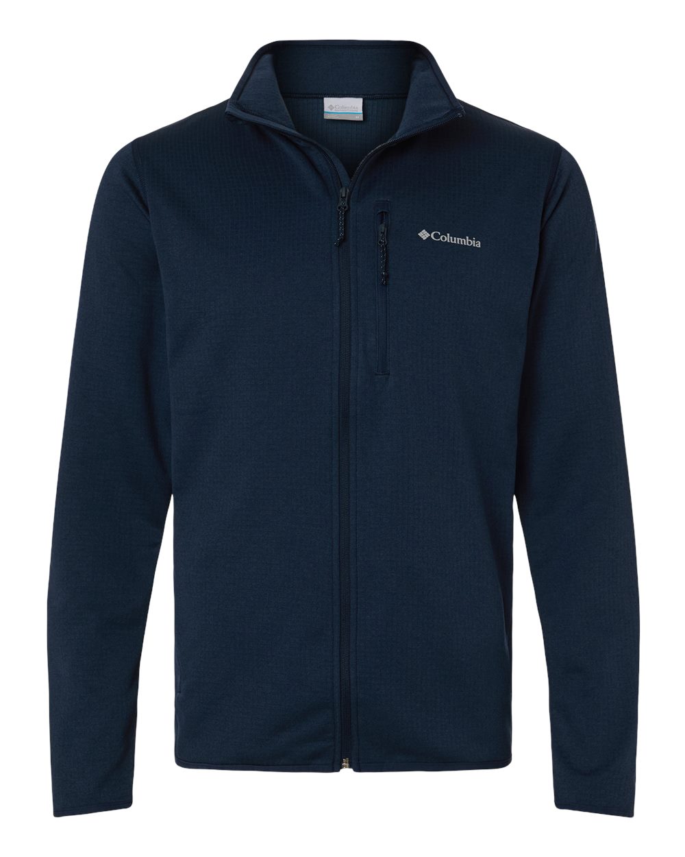 Columbia Men's Essential Hike™ Grid Fleece Full-Zip. 213684 - Collegiate Navy