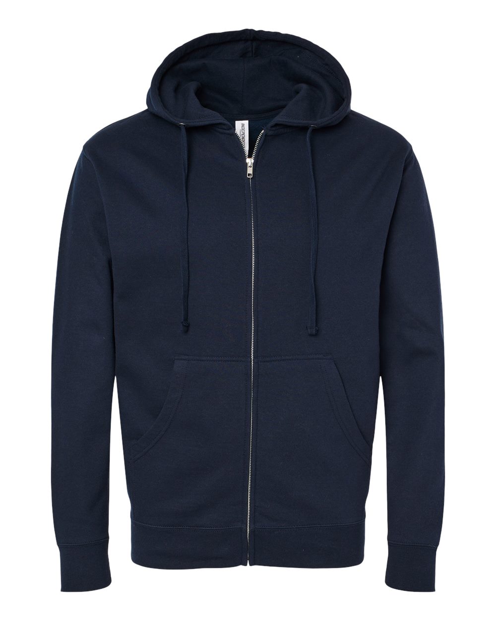Independent Trading Co. Unisex Midweight Full-Zip Hooded Sweatshirt. SS4500Z - Classic Navy