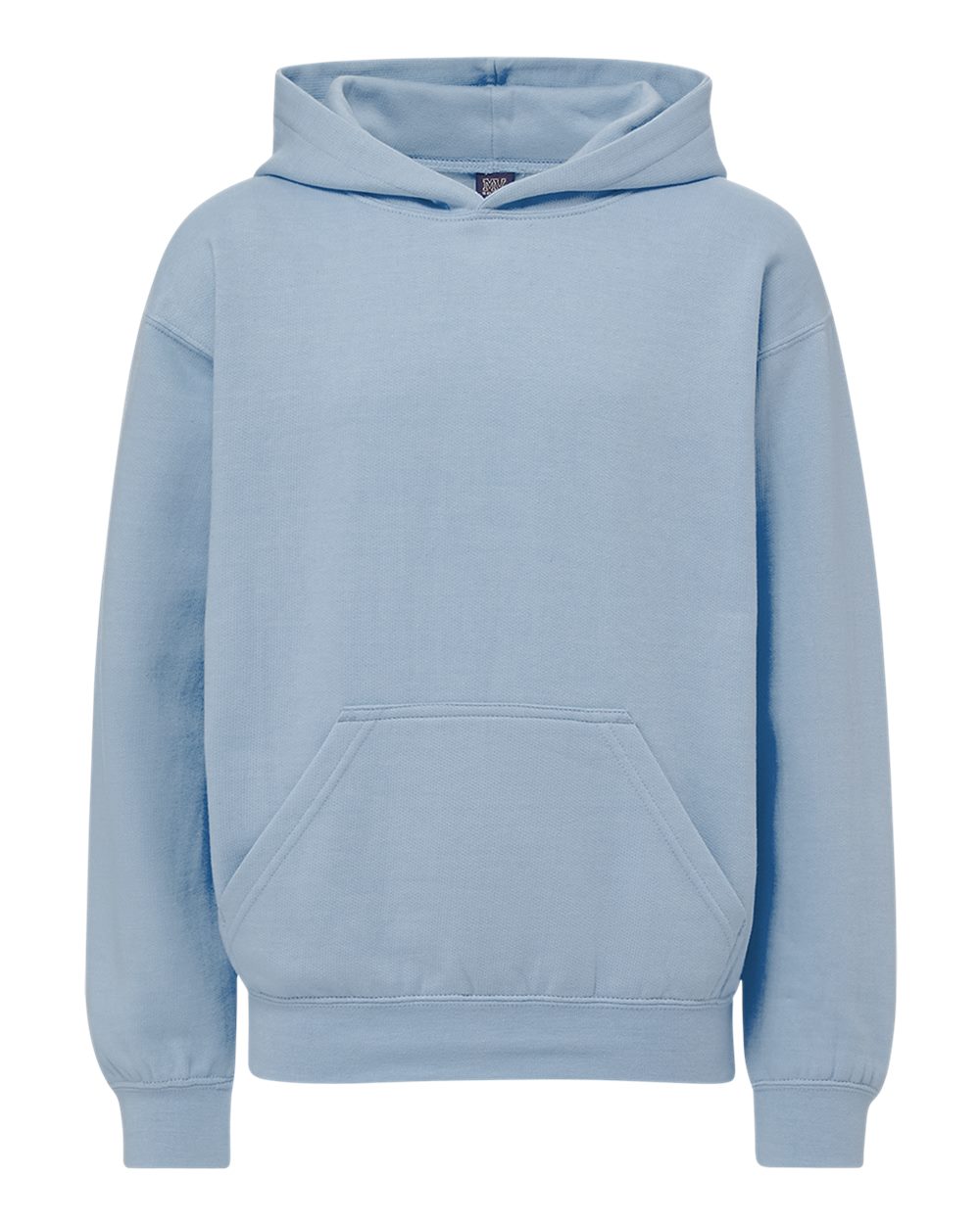 MV Sport Youth Buddy Hooded Sweatshirt. 23153Y - Light Denim Heather