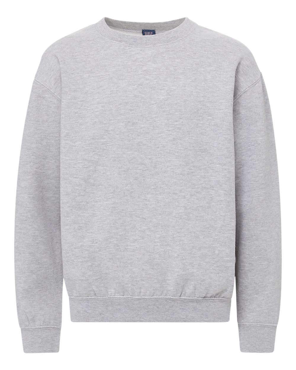 MV Sport Youth Buddy Crewneck Sweatshirt. 23154Y - Heather Grey