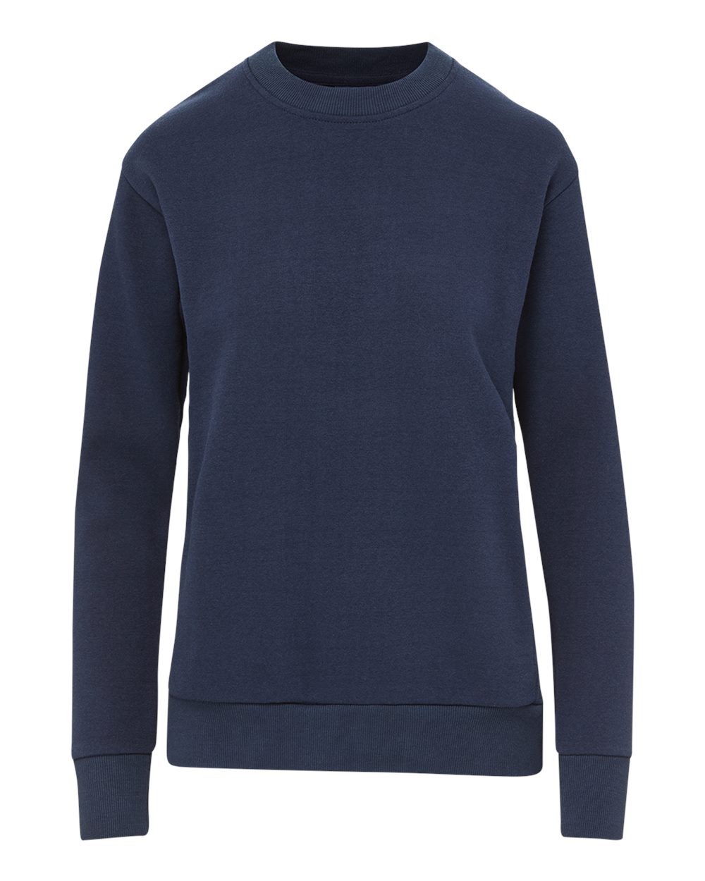 MV Sport Women's Raelynn Cloud Fleece Crewneck Sweatshirt. W23140 - Navy