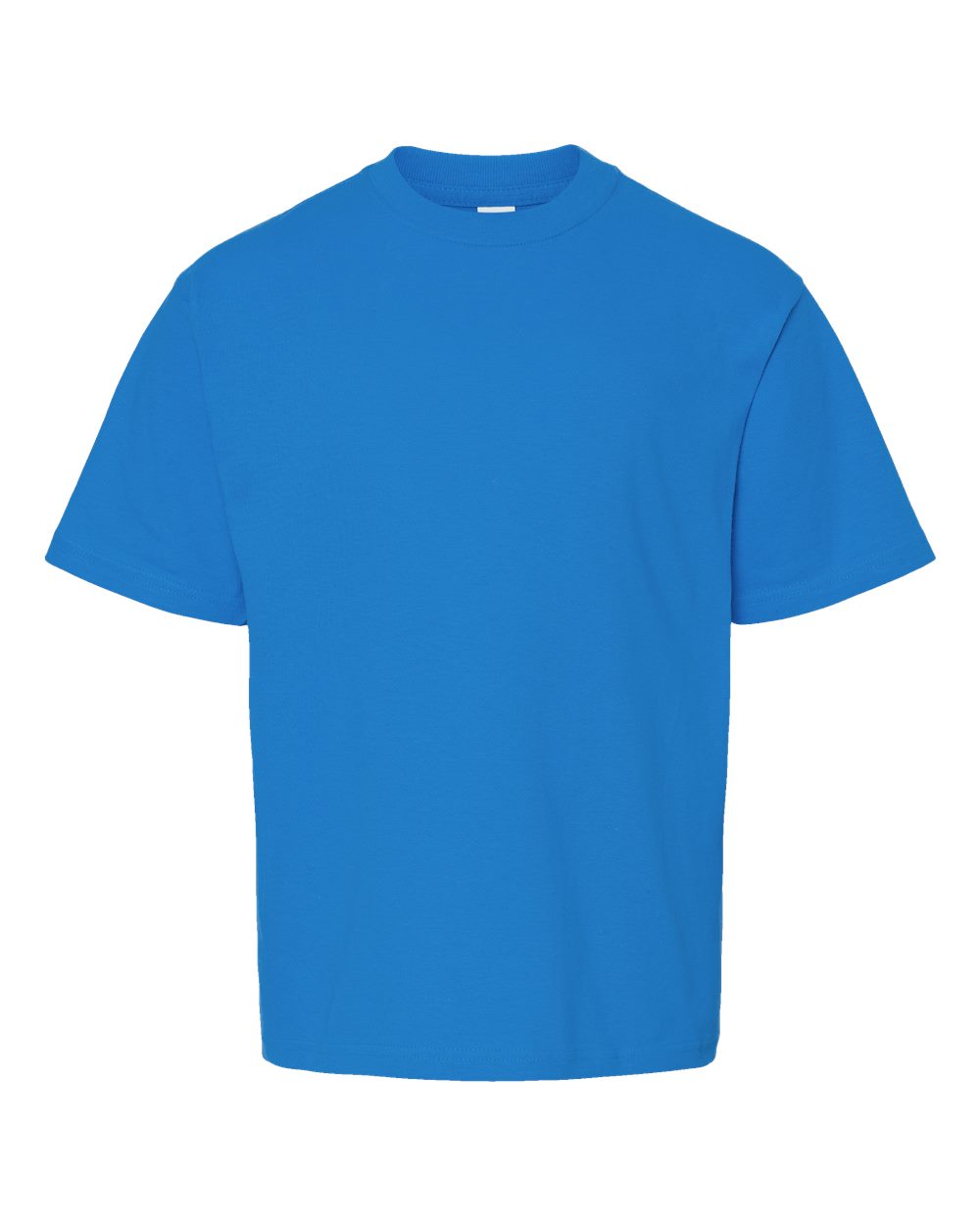 M&O Youth Gold Soft Touch T-Shirt. 4850 - Ocean Blue