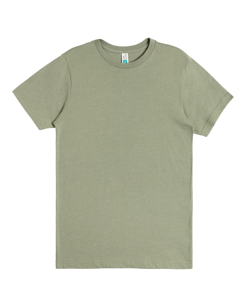 Lane Seven Unisex Deluxe CVC Tee. LS15000CVC - Olive Heather