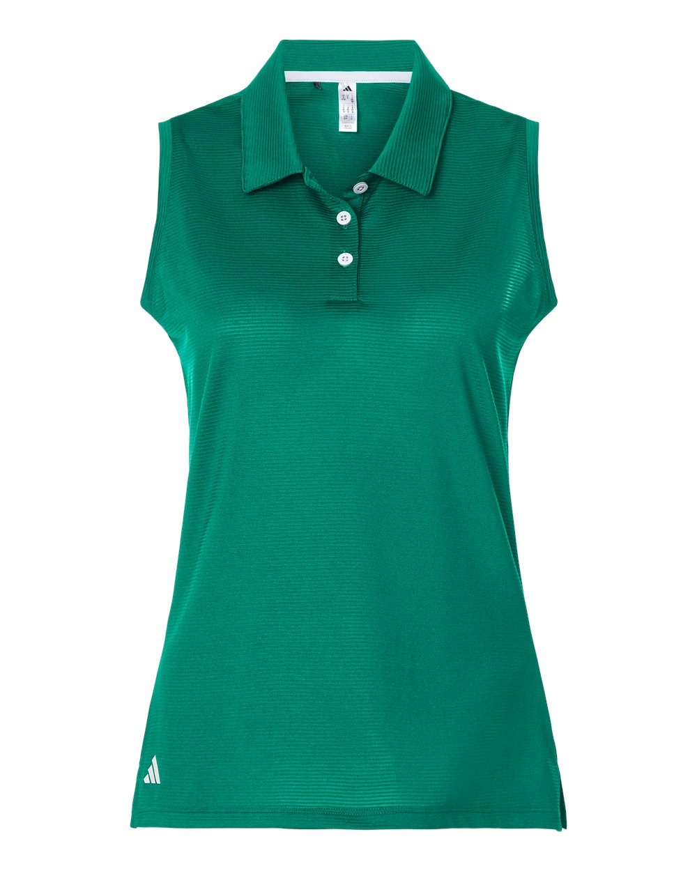 Adidas Women's Ottoman Sleeveless Polo. A1005 - Pure Teal