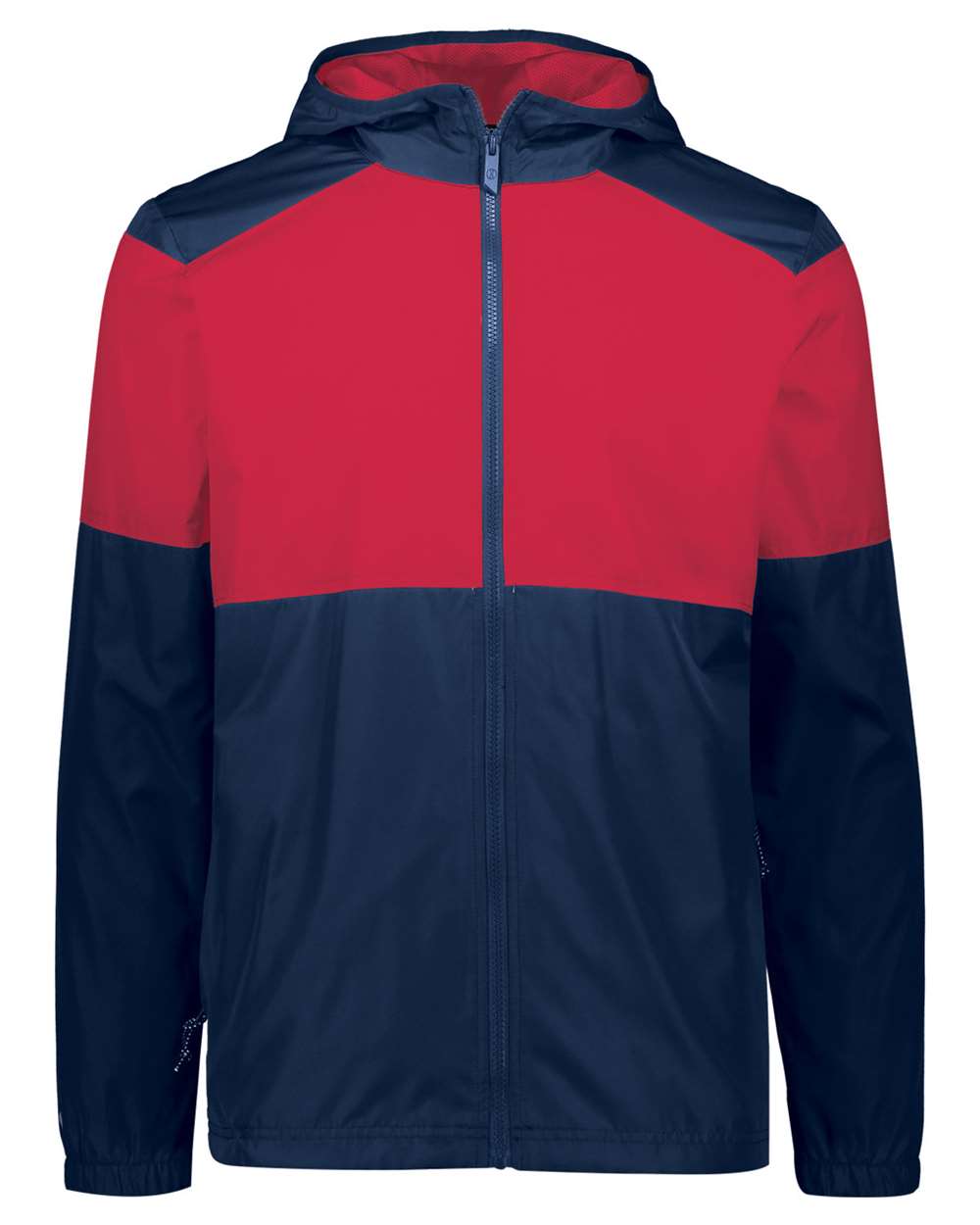 Holloway Men's SeriesX Hooded Jacket. 229528 - Navy/ Scarlet