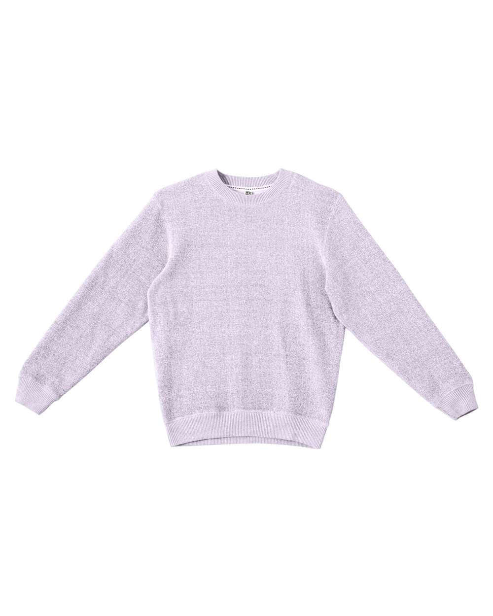 Lane Seven Unisex Nantucket Crewneck Sweatshirt. LS11004 - Ice Purple