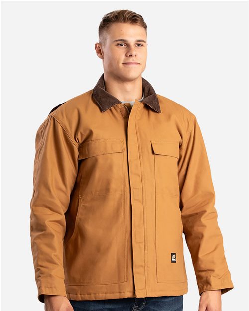 Berne Apparel Men's Tall Heritage Cotton Duck Chore Jacket. CH416T
