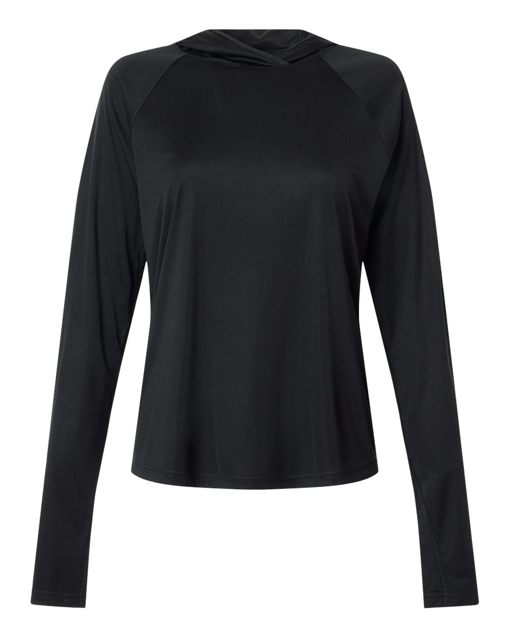 Columbia Women's PFG Tidal Tee™ Hooded Long Sleeve. 216061 - Black/ Cool Grey