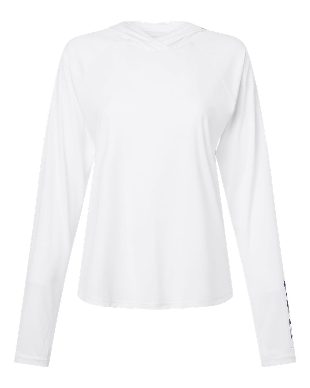 Columbia Women's PFG Tidal Tee™ Hooded Long Sleeve. 216061 - White/ Nightshade