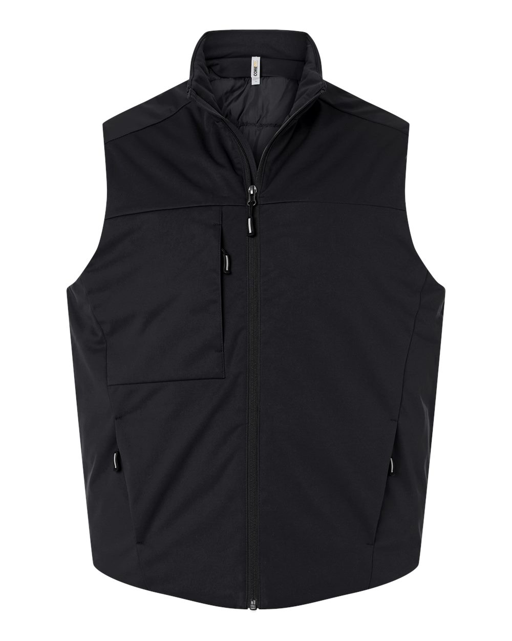 CORE365 Unisex Techno Lite Flat-Fill Insulated Vest. CE716 - Black