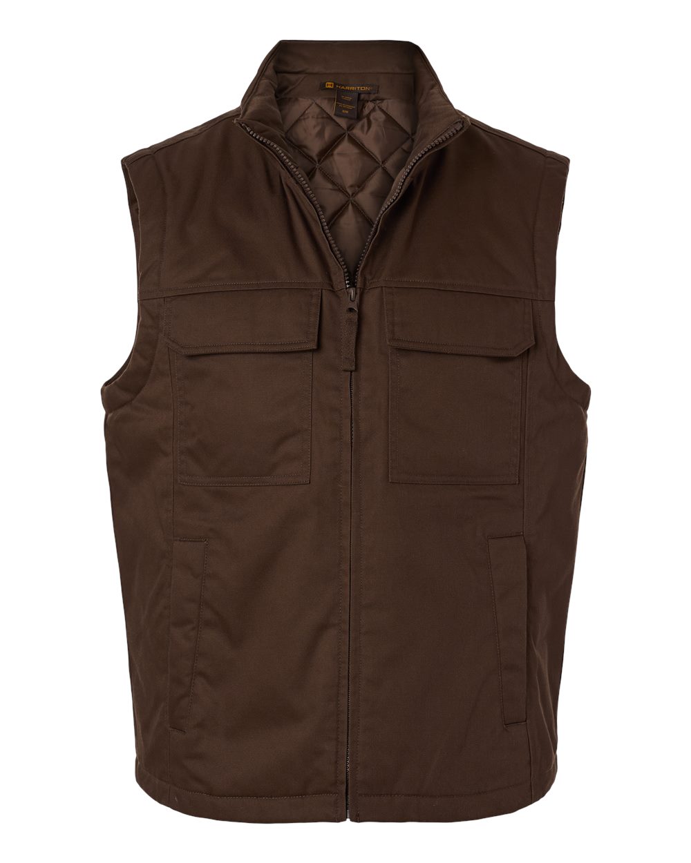 Harriton Unisex ClimaBloc® Station Vest. M723 - Dark Mocha
