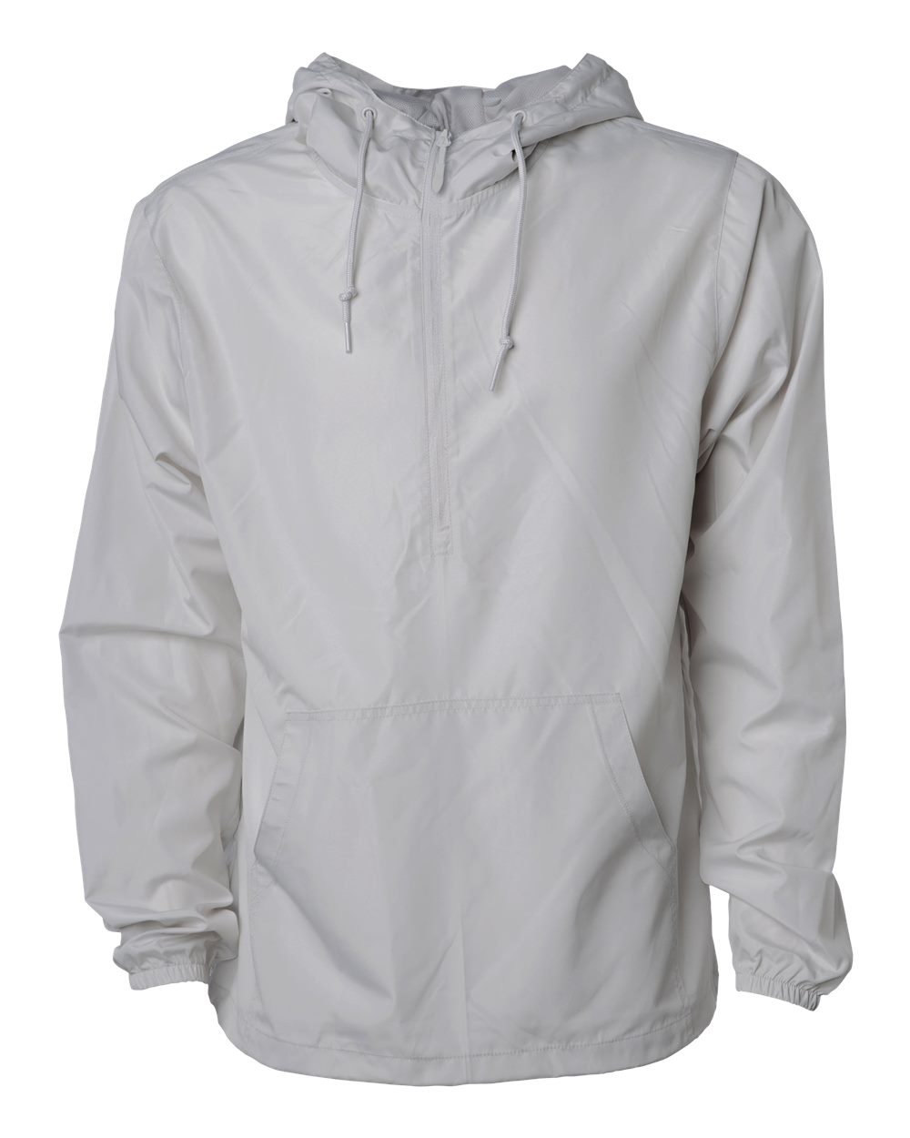 Independent Trading Co. Unisex Lightweight Quarter-Zip Windbreaker Pullover Jacket. EXP54LWP - Smoke