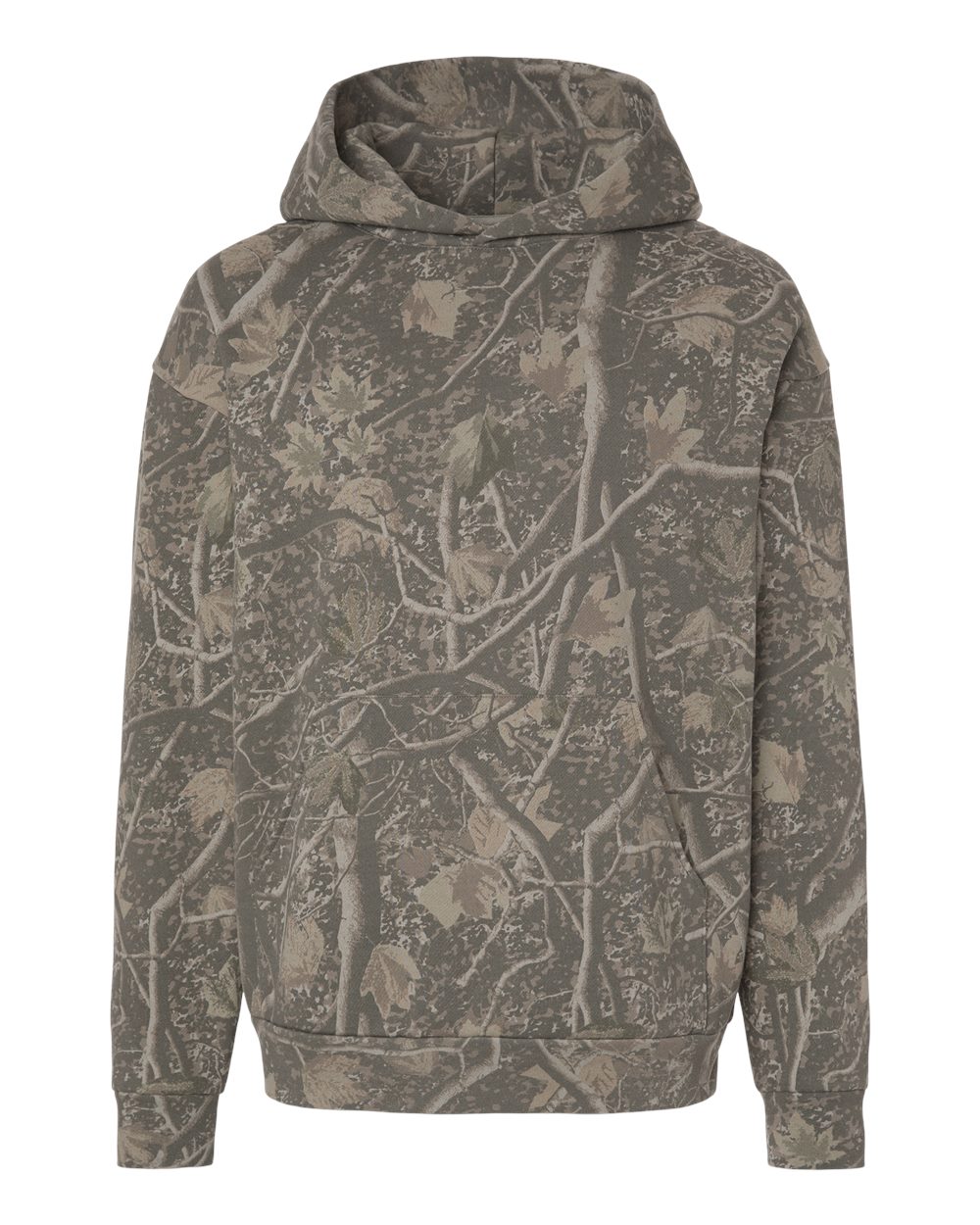 Independent Trading Co. Unisex Boulevard Heavyweight Hooded Sweatshirt. IND330BLV - Deadwood Tree Camo