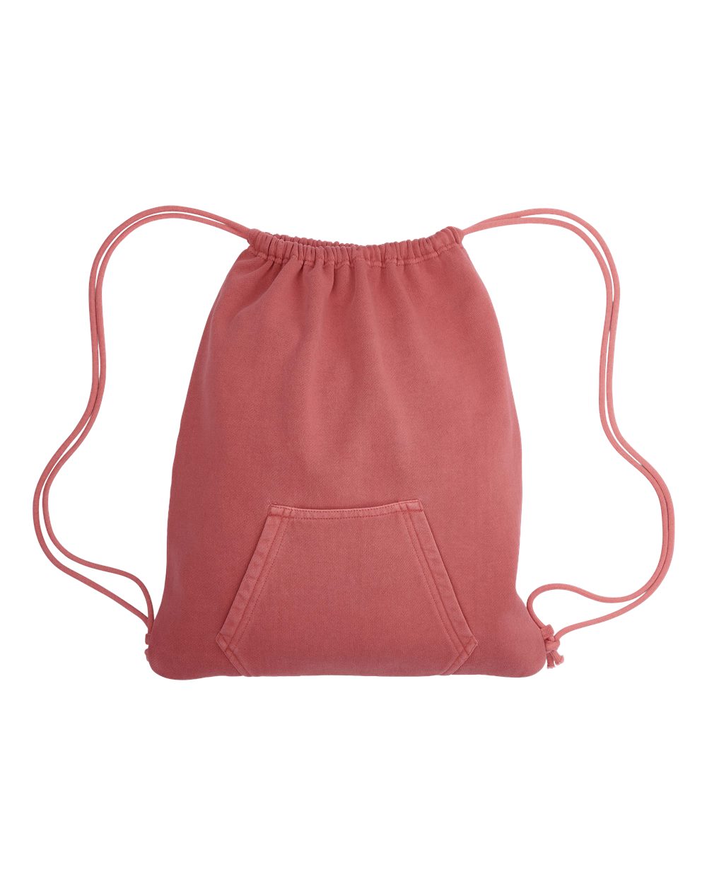 MV Sport Coastal Color™ Drawstring Bag. 25500 - Scarlet