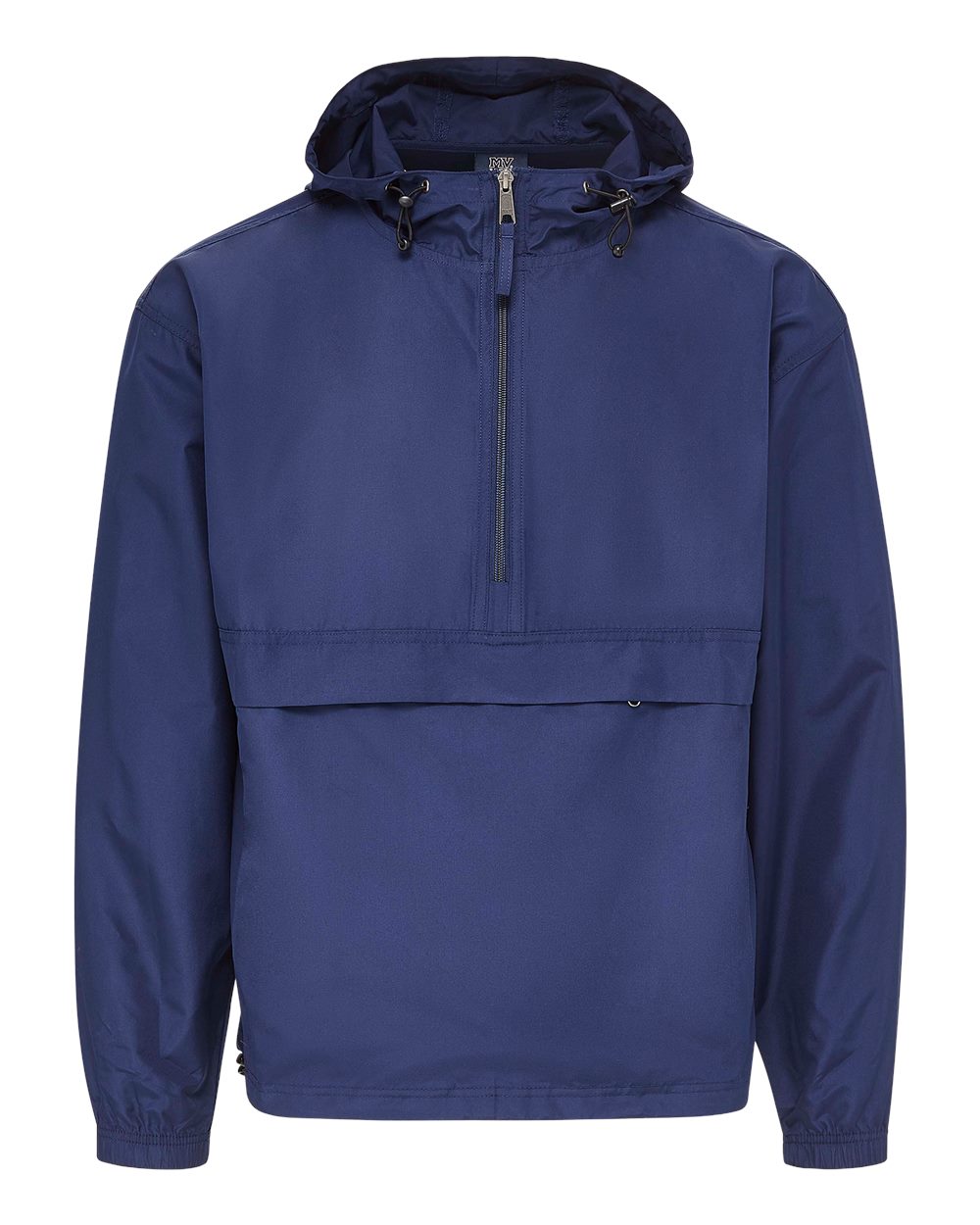 MV Sport Men's Pioneer Packable Wind Breaker Jacket. 25602 - Athletic Navy