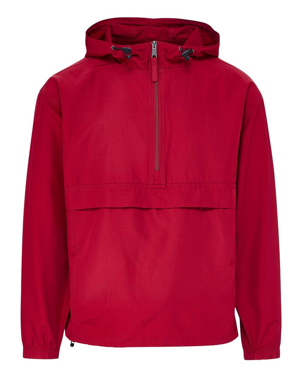 MV Sport Men's Pioneer Packable Wind Breaker Jacket. 25602 - Crimson