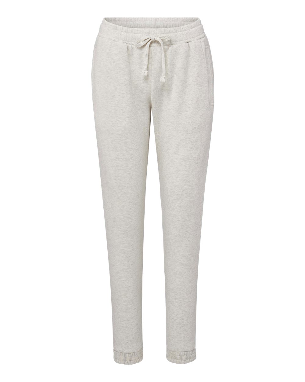 MV Sport Women's Vintage Fleece Joggers. W25153 - Oatmeal
