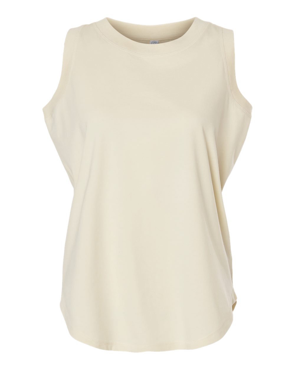 LAT Women's Relaxed Fine Jersey Tank. 3592 - Natural