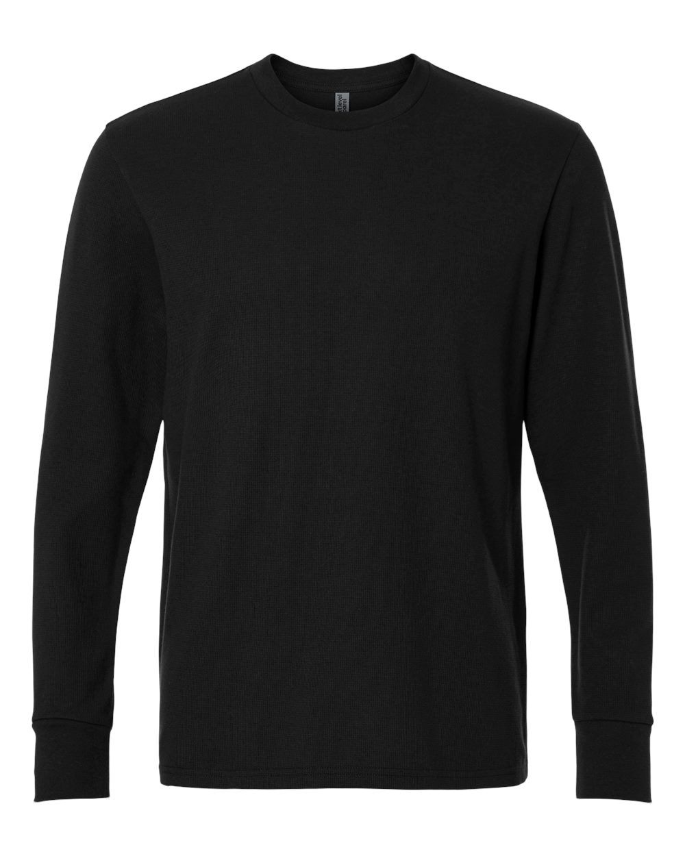 Next Level Unisex Ideal Thermal Long Sleeve Tee. 8211 - Black