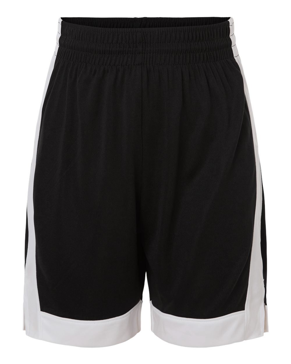 Augusta Sportswear Youth Match-Up Basketball Shorts. 6890 - Black/ White