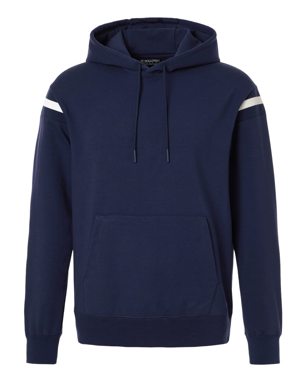 Holloway Unisex Heritage Prep Hooded Sweatshirt. 223526 - Navy/ Vanilla