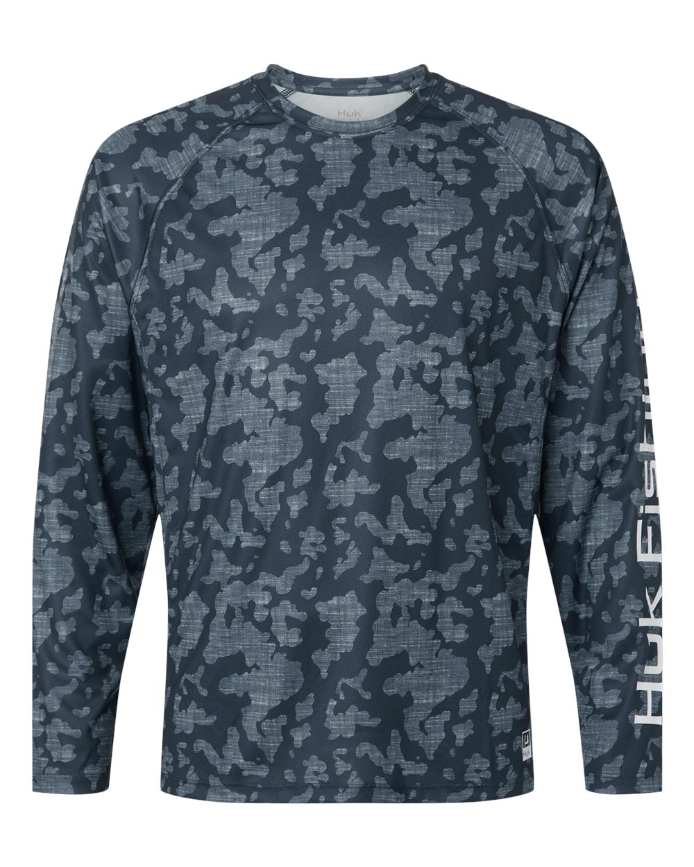 HUK Men's Lopro Running Lakes Long Sleeve T-Shirt. H12L0017 - Sargasso Sea
