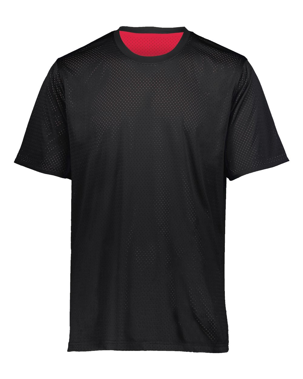 Augusta Sportswear Unisex Mesh Reversible Jersey. 1602 - Black/ Scarlet