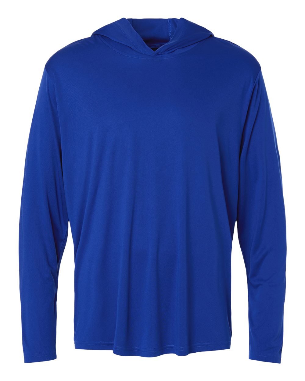 AllPro Unisex Pro-Lock Performance Hooded Long Sleeve T-Shirt. 48510 - Royal