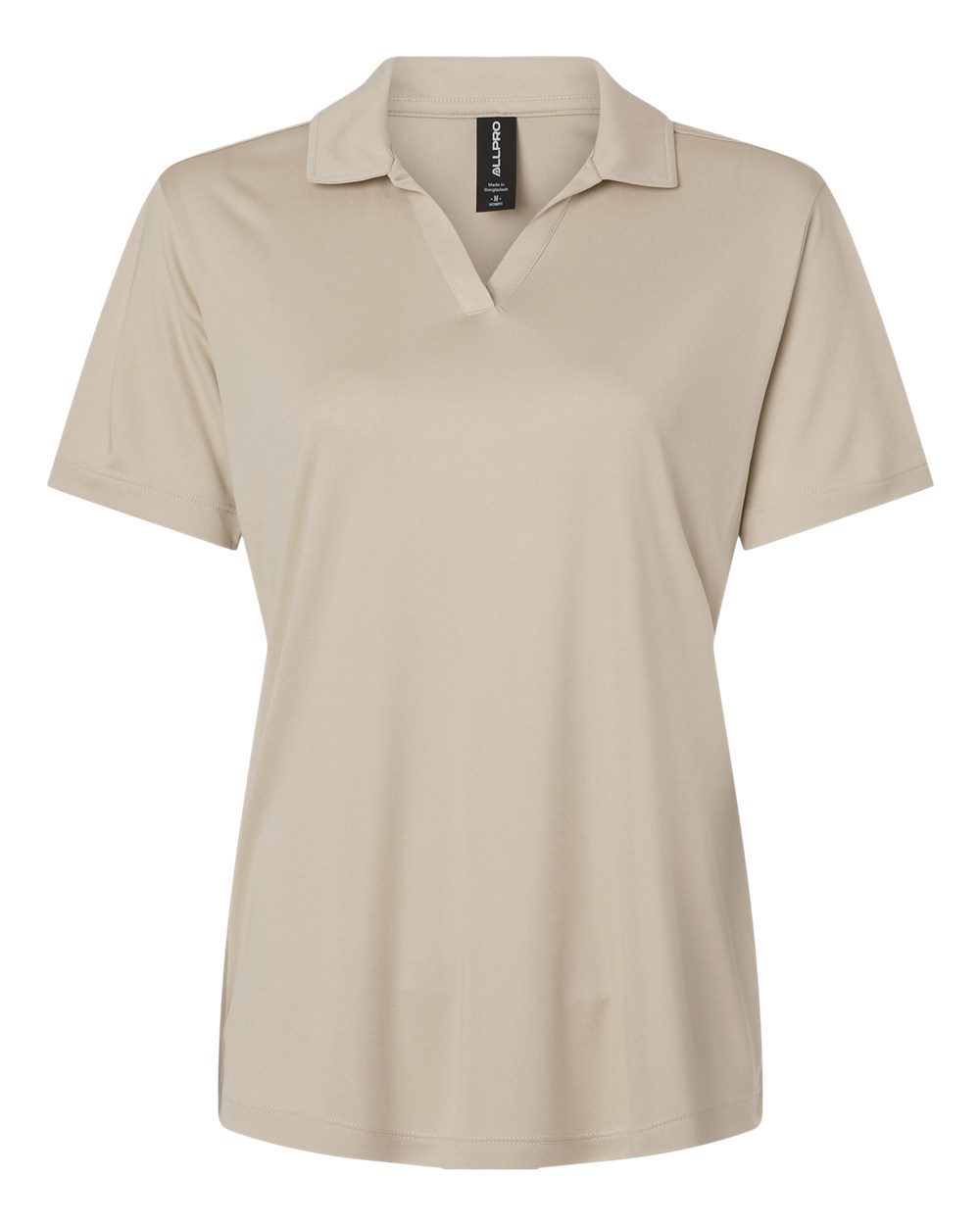 AllPro Women's Pro-Lock Performance Polo. 41800L - Sand
