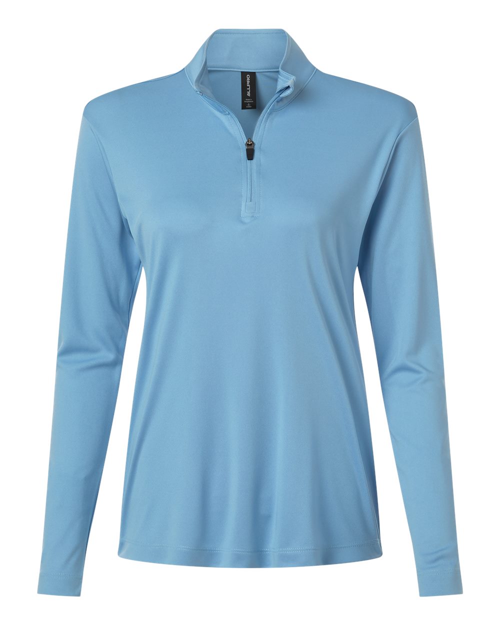AllPro Women's Pro-Lock Performance Quarter-Zip Pullover. 41870L - Carolina Blue
