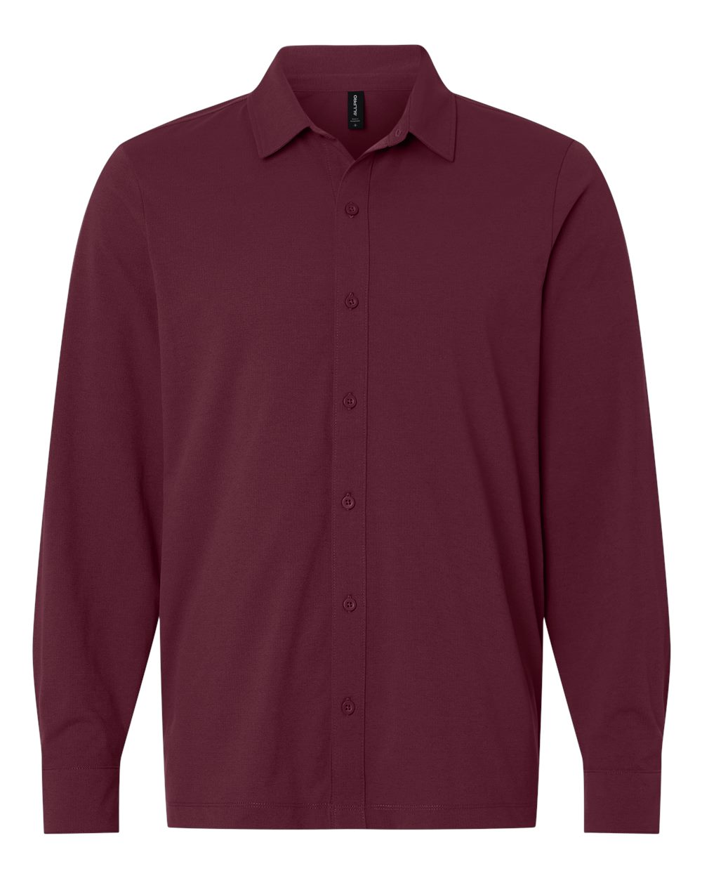 AllPro Men's Pro-Flex Sorona® Button Down Shirt. 41SPLS - Maroon