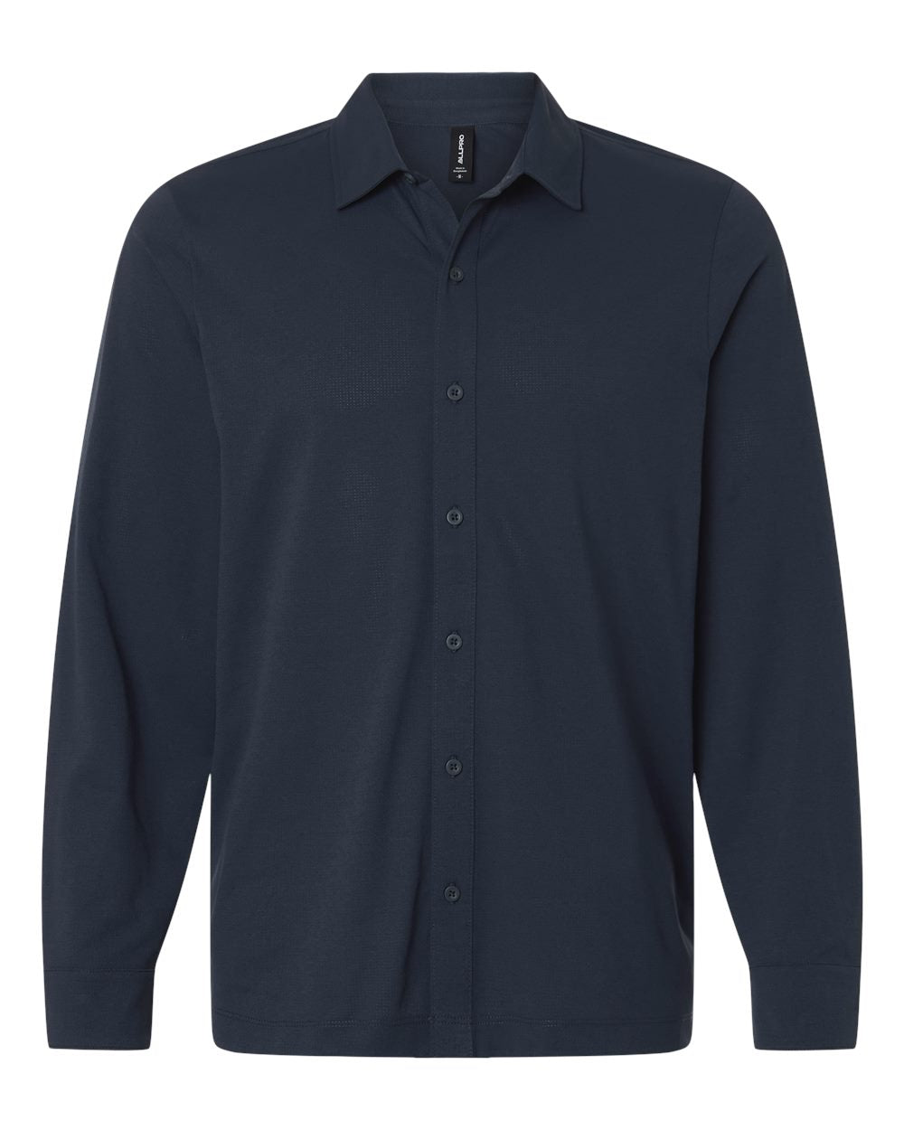 AllPro Men's Pro-Flex Sorona® Button Down Shirt. 41SPLS - Navy