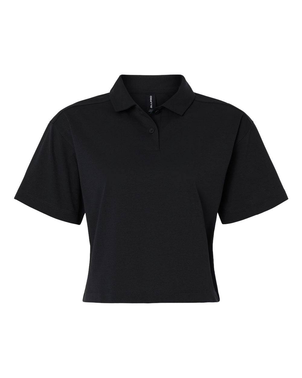 AllPro Women's Pro-Flex Sorona® Boxy Polo. 41SPML - Black