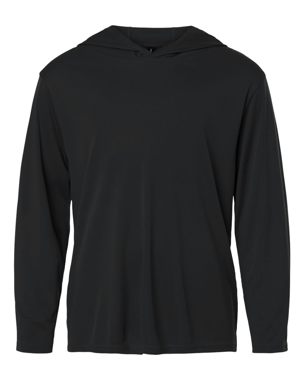 AllPro Youth Pro-Lock Performance Hooded Long Sleeve T-Shirt. 48510Y - Black