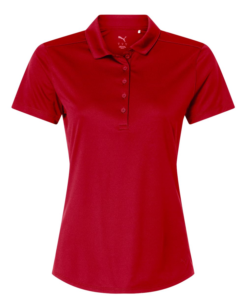 Puma Golf Womens Pure 2.0 Polo. 629944 - Strong Red