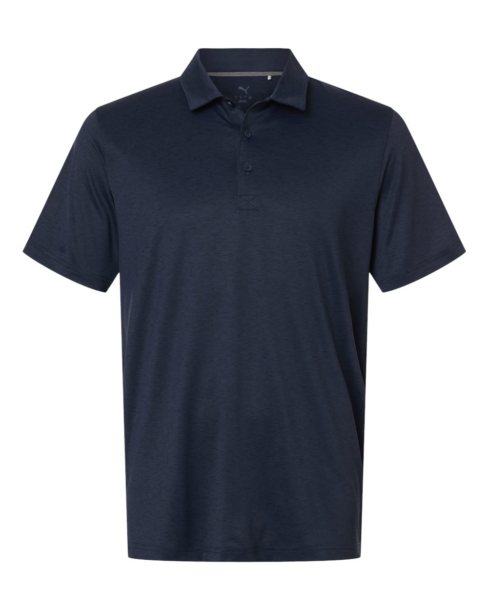 Puma Golf Men's Icon Heather Polo 2.0. 631057 - Deep Navy Heather