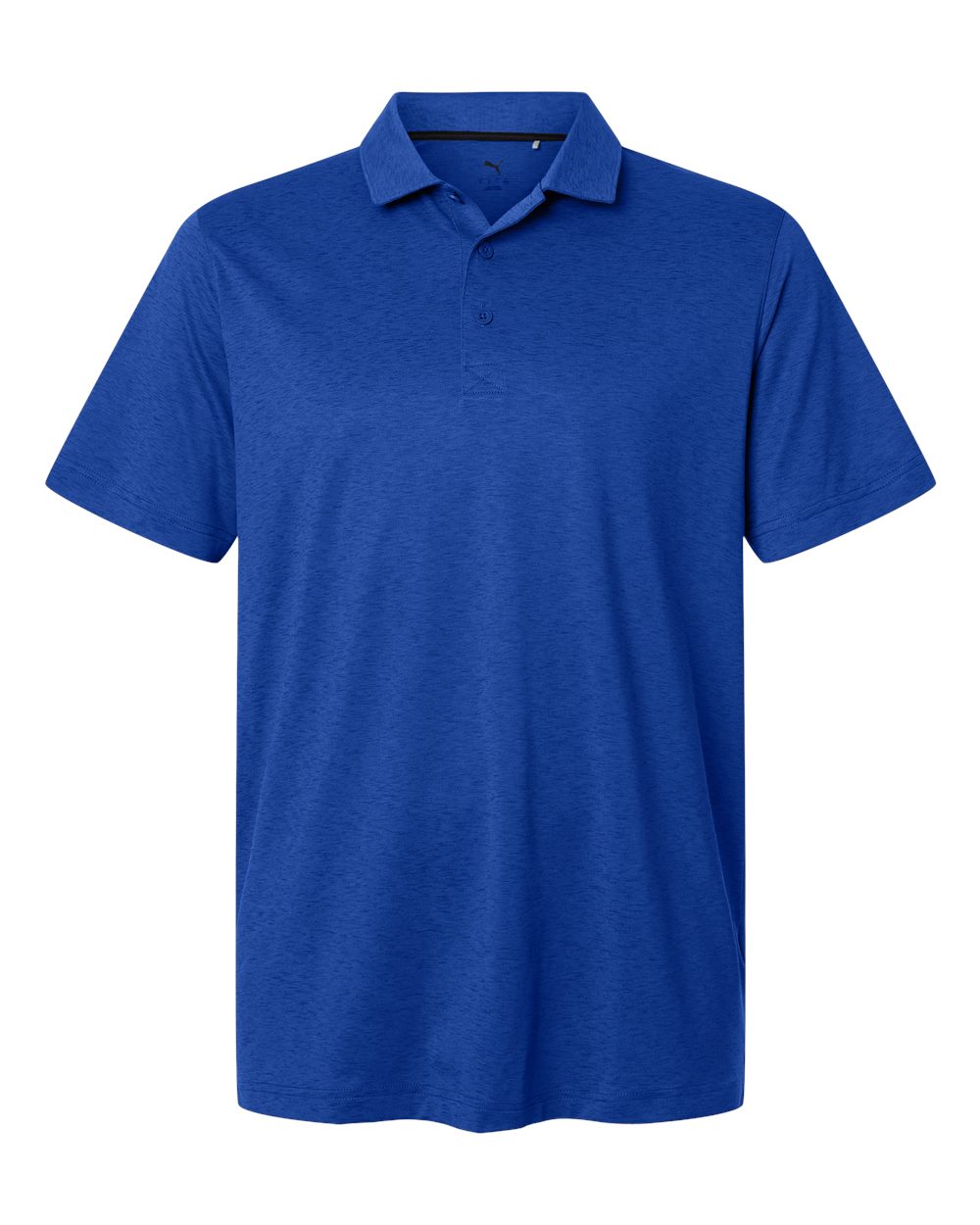 Puma Golf Men's Icon Heather Polo 2.0. 631057 - Festive Blue Heather