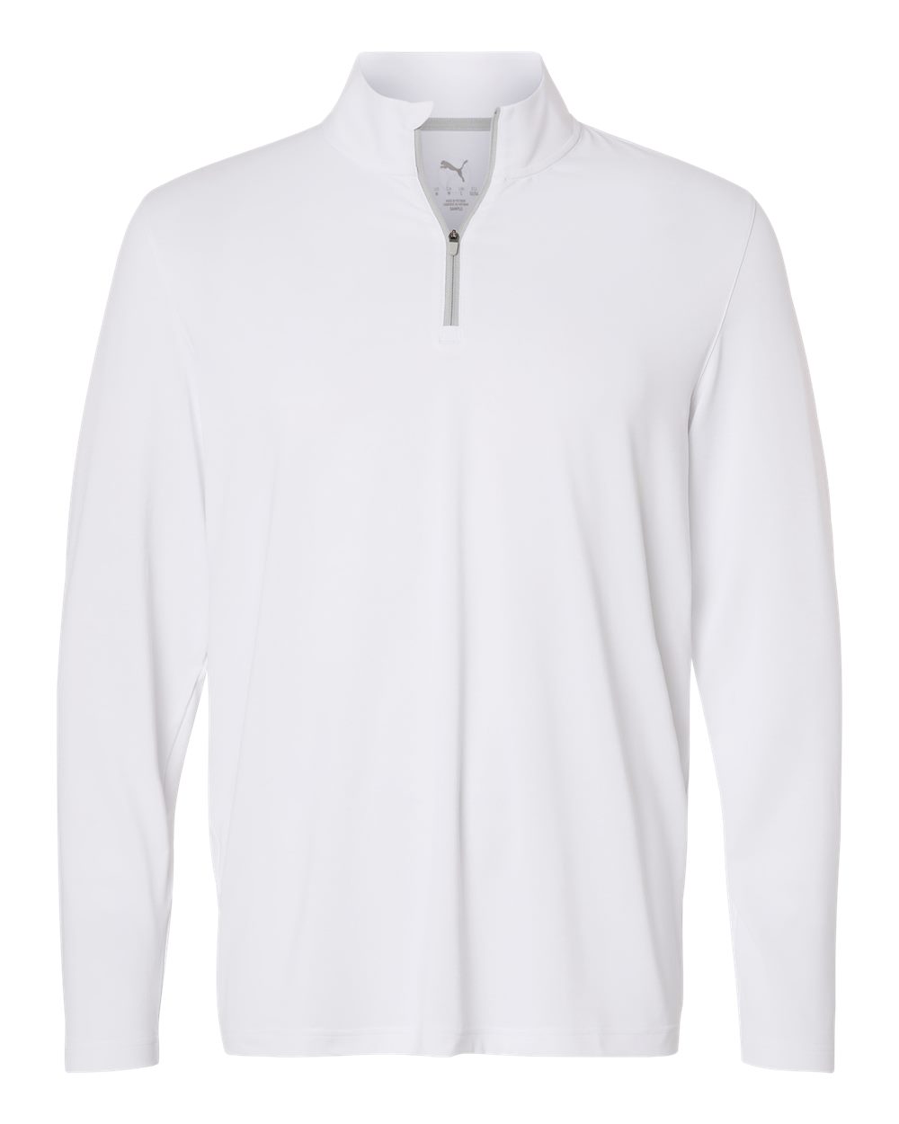 Puma Golf Men's Icon 2.0 Quarter-Zip. 631059 - White Glow
