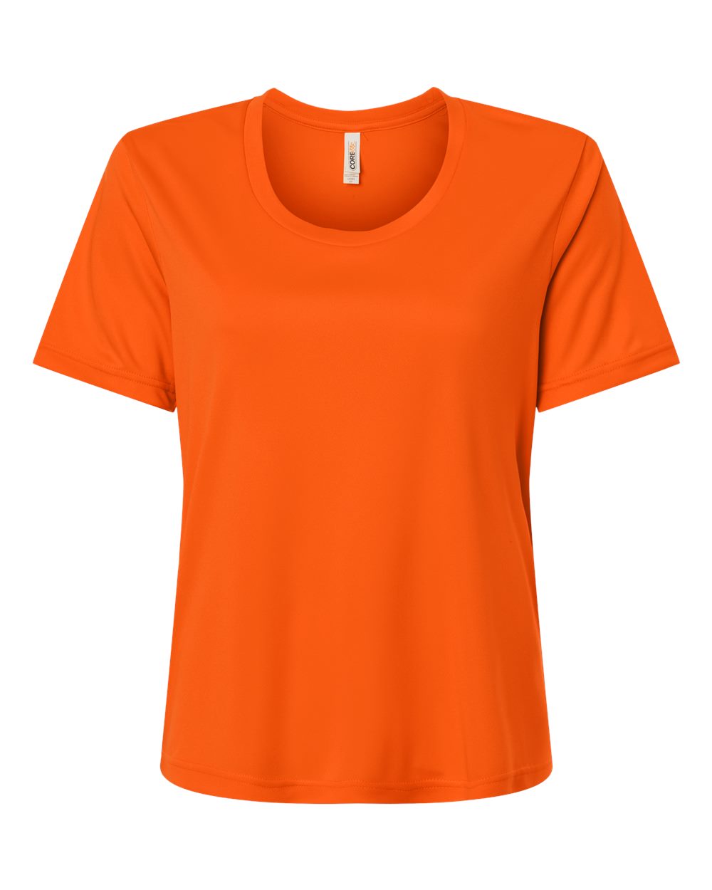 CORE365 Women's Capital Performance T-Shirt. CE10W - Campus Orange