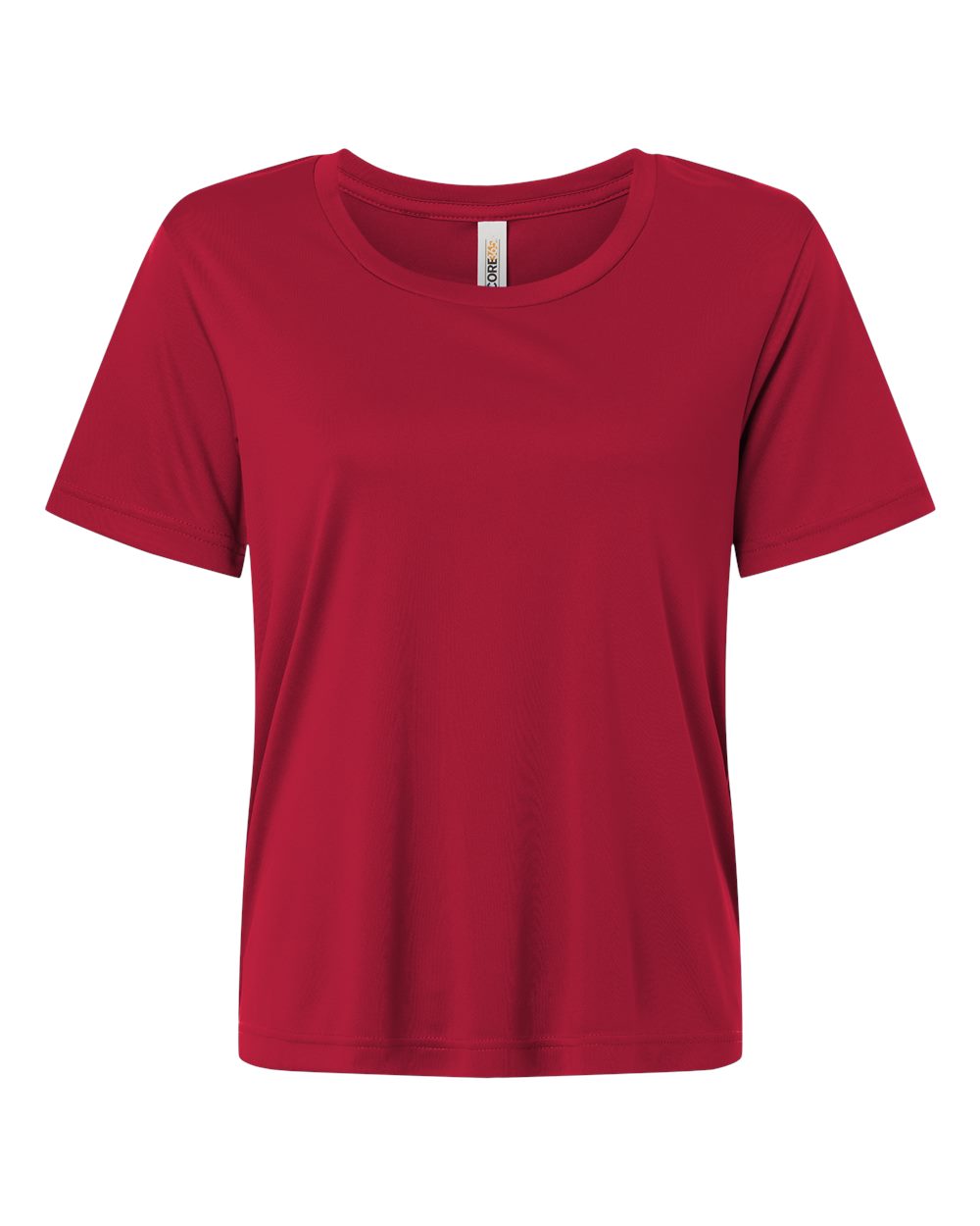 CORE365 Women's Capital Performance T-Shirt. CE10W - Classic Red