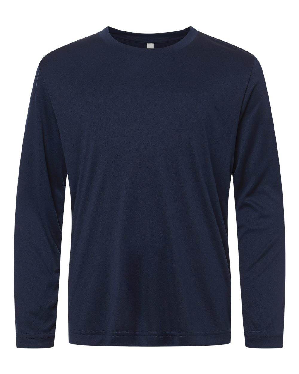 CORE365 Youth Capital Performance Long Sleeve T-Shirt. CE10LY - Classic Navy