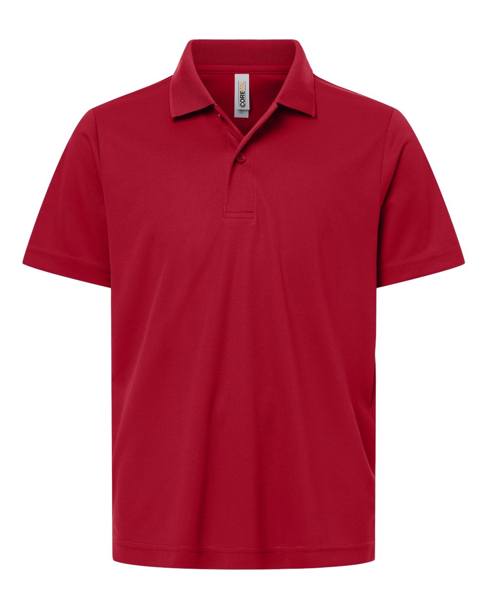 CORE365 Youth Nova Performance Pique Polo. CE108Y - Classic Red
