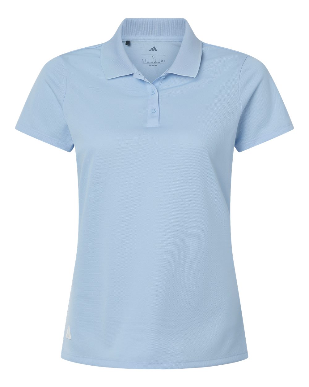 Adidas Women's Performance Piqué Polo. A431 - Glow Blue