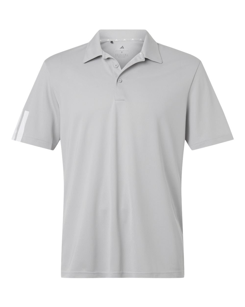 Adidas Men's Performance 3-Stripes Climacool Polo. A719 - Grey Two